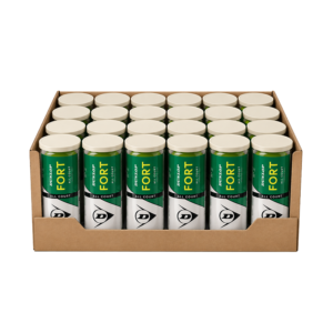 Dunlop Fort All Court TS Tennis Balls Box (72 Pack/24 Cans)