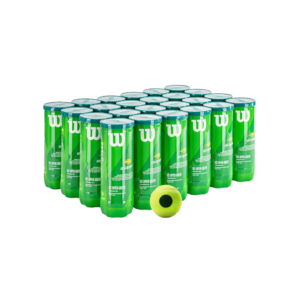 Wilson US Open Green dot Tournament Transition Tennis Balls Box (72 Pack/24 Cans)